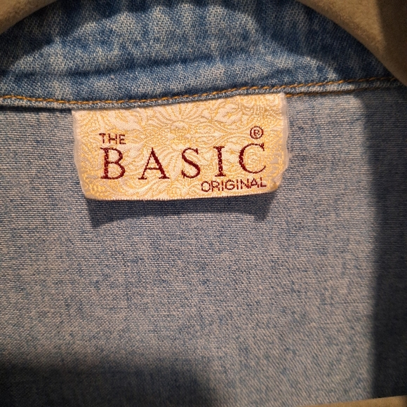 Vintage Denim Bedazzled Button Down - Picture 5 of 9